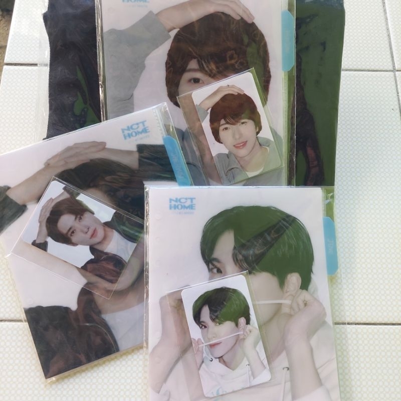 

Refil Album Binder Photocard Binder Index (Bindex) NCT Home Jaehyun Renjun Jeno