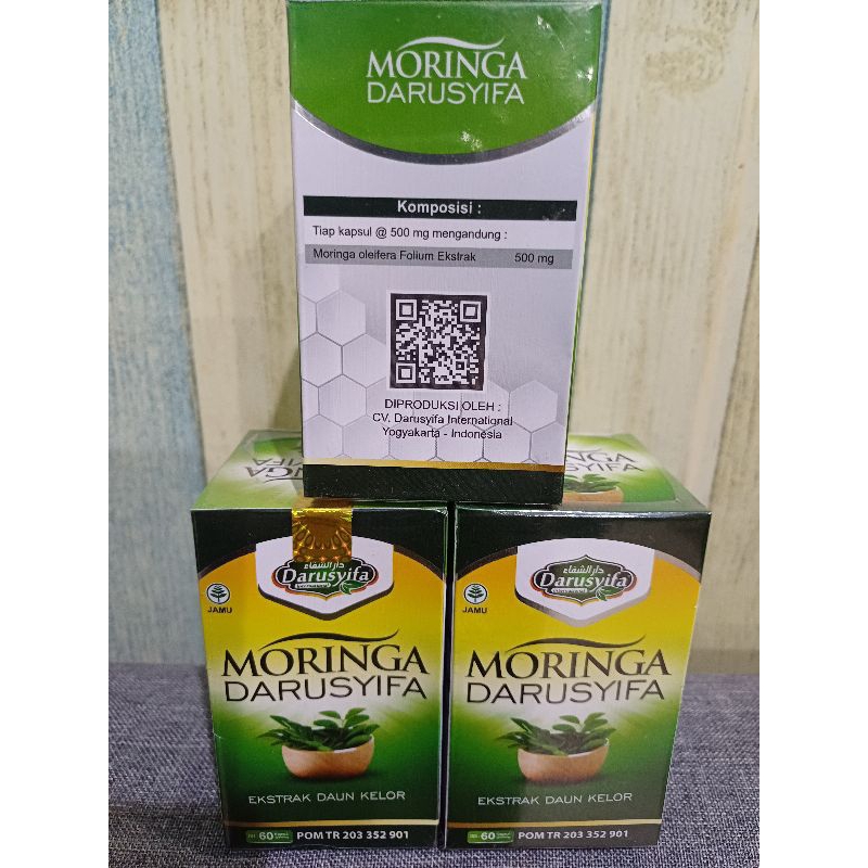 KAPSUL DAUN KELOR/MORINGA