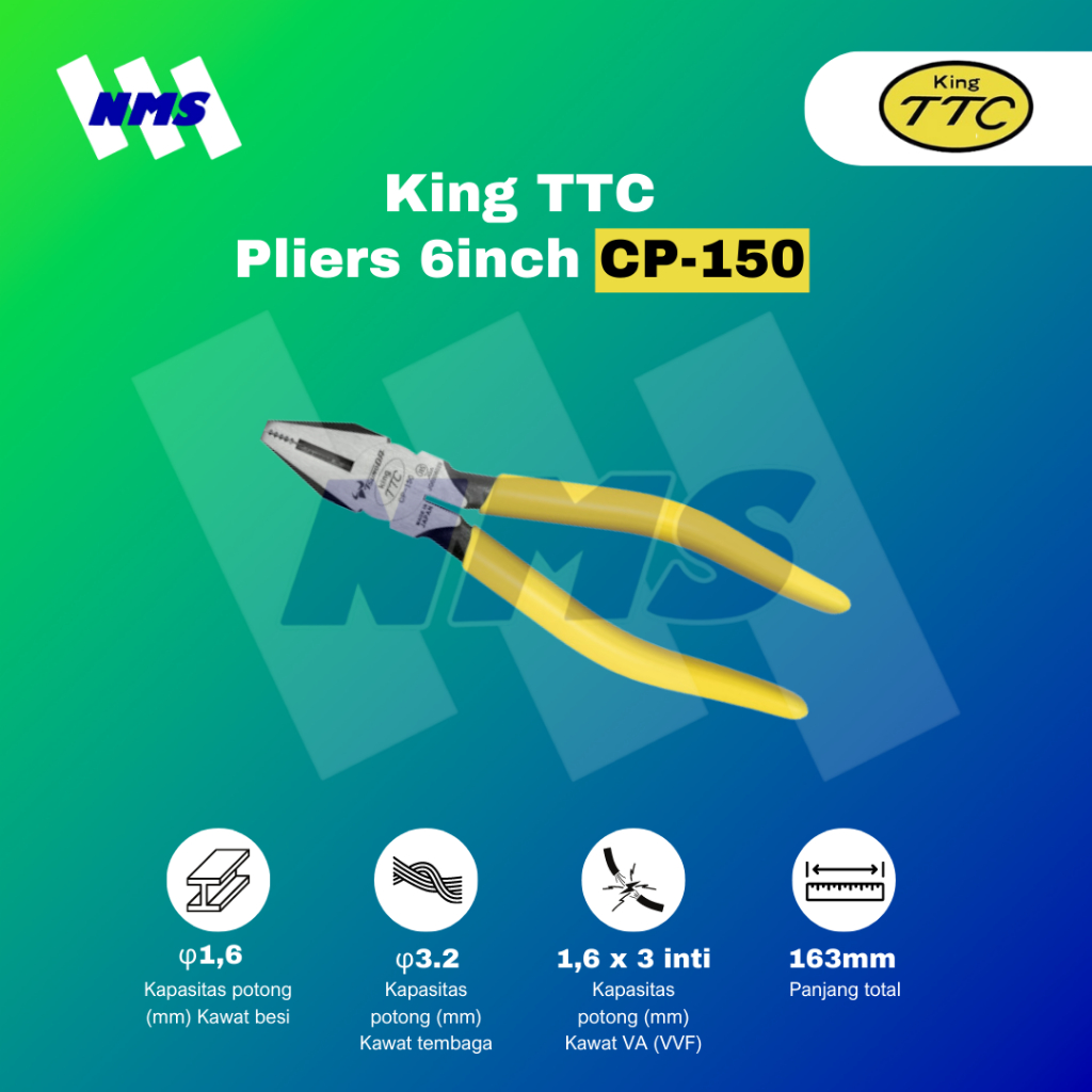 Tang Pliers 6 Inch CP-150 KING TTC