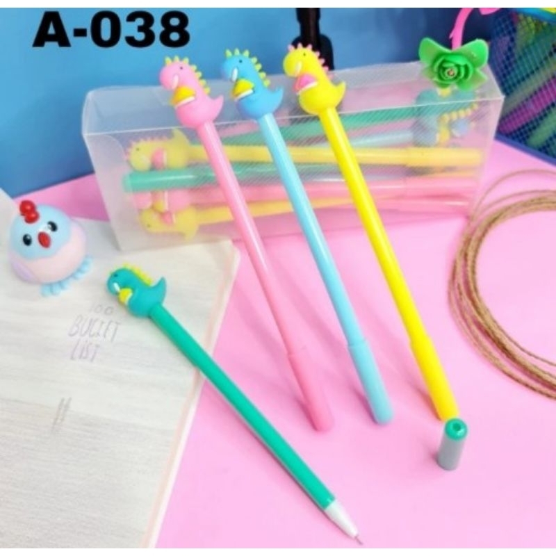 

SJS bolpen gel fancy+toper(12pcs)/balpen/pen/bolpen-A053