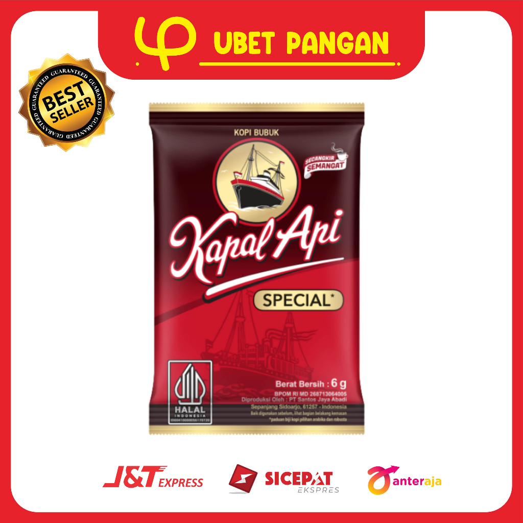 

Isi 10 Kopi Instan Kopi Kapal Api Mini Special 6gr Sachet Renteng