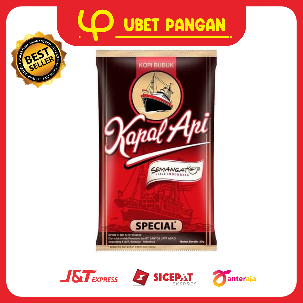 

Isi 10 Kopi Instan Kopi Kapal Api Sepecial 30g Sachet Renteng