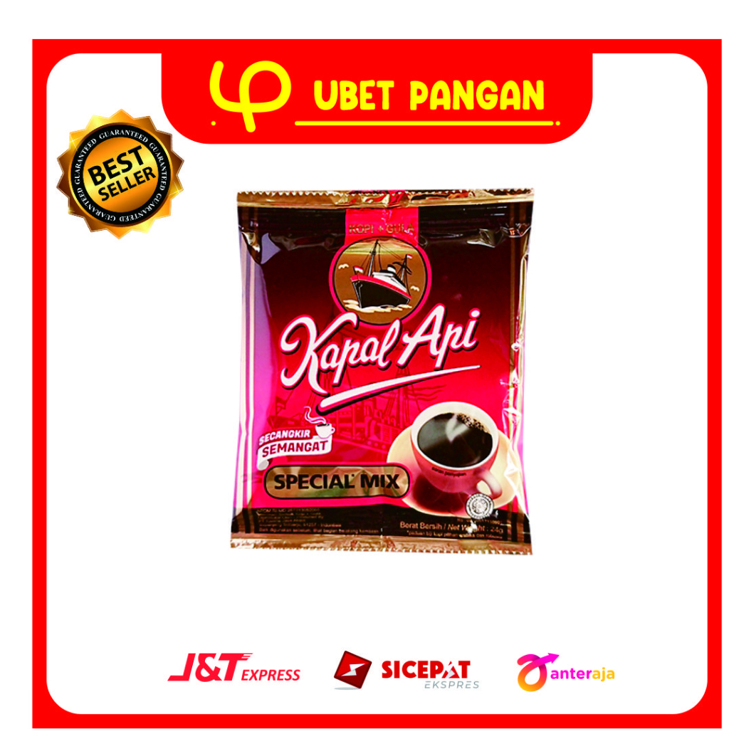 

Isi 10 Kopi Instan Kopi Kapal Api Mix 24g