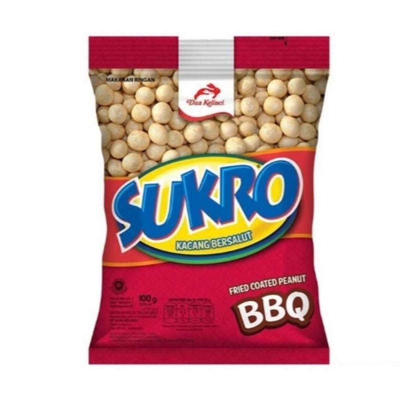 

Dua Kelinci Sukro Kacang Atom Barbeque 100g