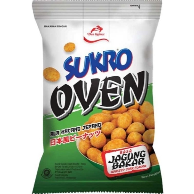 

Dua Kelinci Sukro Kacang Oven Jagung Bakar 100 g