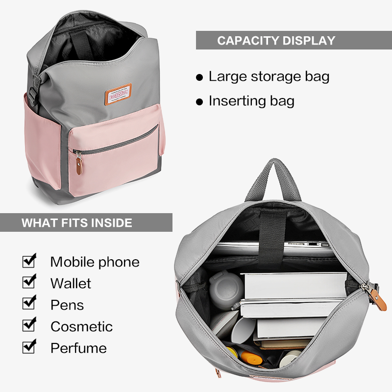 Bostanten Ransel Pria Ransel Wanita Tas Couple Tas Kanvas Unisex Tas Pelajar Berbagai Warna Tbk