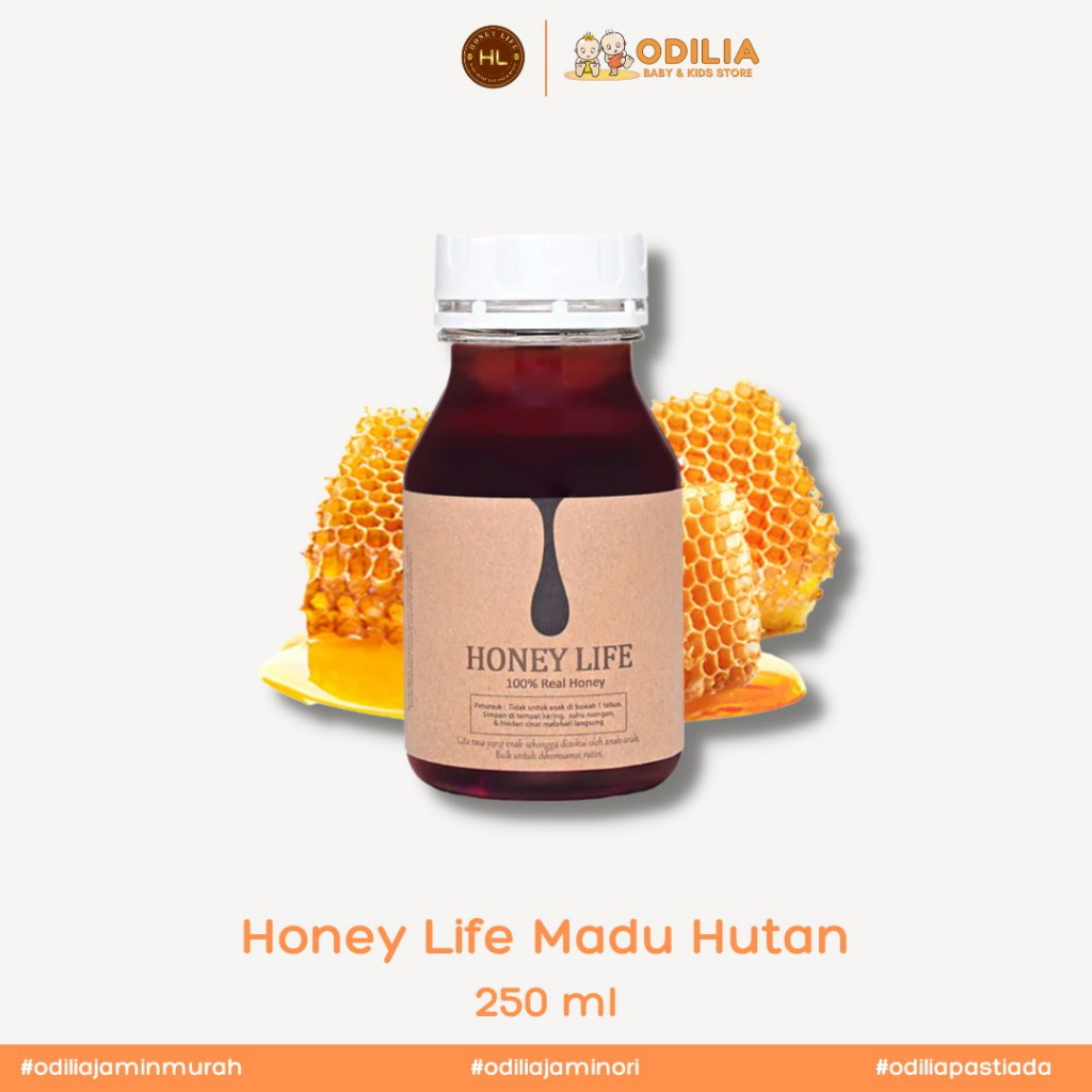 

Honey Life Madu Hutan 250ml - Forest Raw Honey