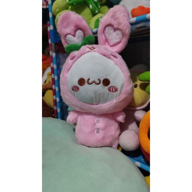 Boneka Budding Kostum Kelinci Pink