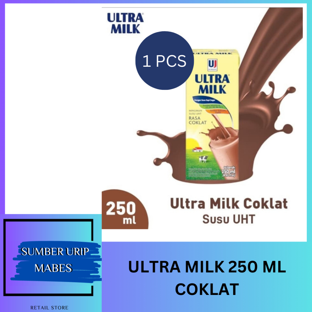 

SUSU UHT ULTRA 250 ML | ULTRA MILK BY ULTRA JAYA ALL VARIANT