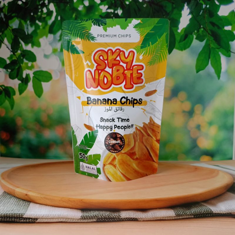 

Kenobie Skynobie Keripik Pisang COKLAT Banana Chips 50gr