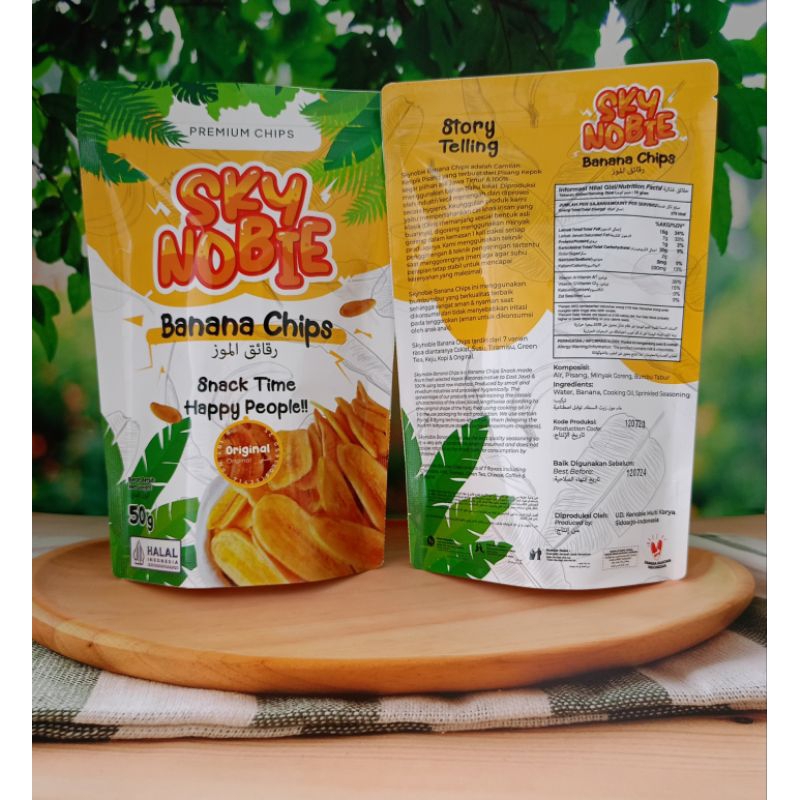 

Kenobie Skynobie Keripik Pisang ORIGINAL Banana Chips 50 gr