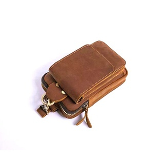 Tas Pinggang Dompet HP kulit Sapi Asli. Dompet HP Pinggang Kulit