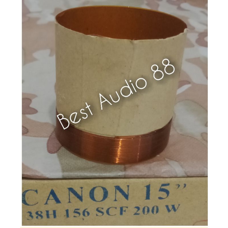 Spul spol spool speaker 15inch 15 inch Canon 38H156SCF 200watt voice 49.5mm
