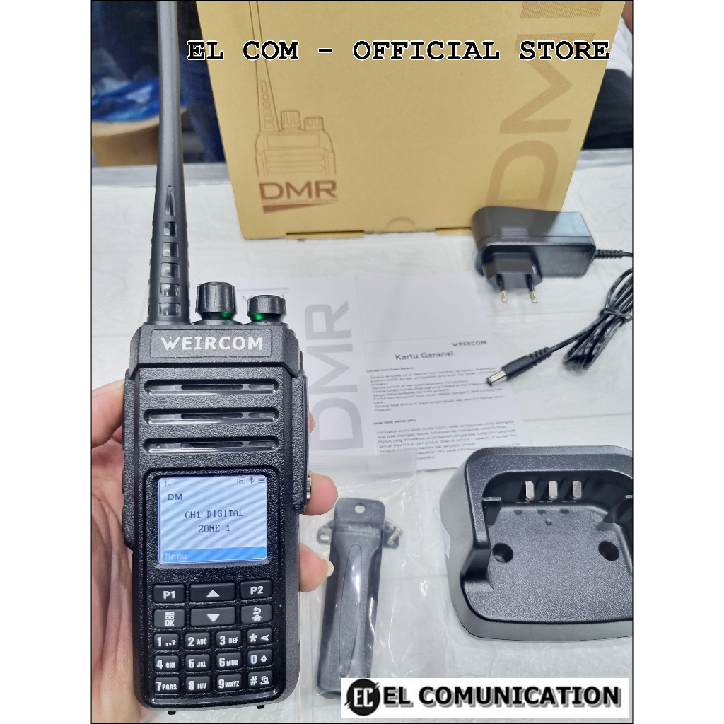 HT WEIRCOM WR 808 WR808 VHF DMR Digital Analog Single Band VHF IP67
