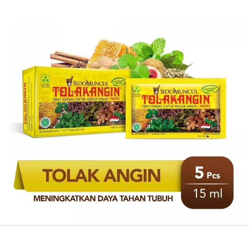 

Tolak Angin Cair Box isi 5 sachet