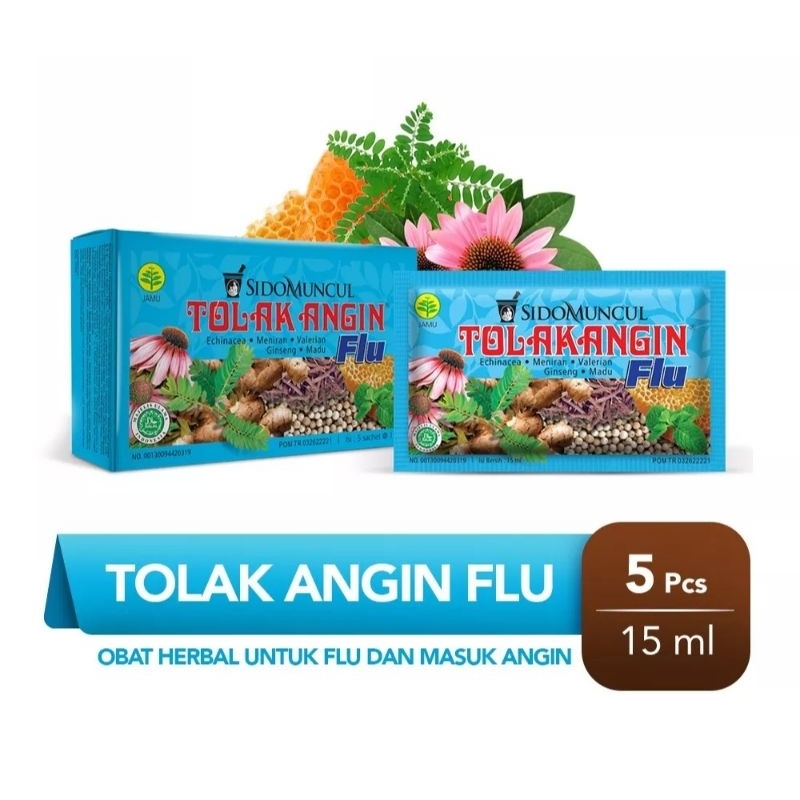 

Tolak Angin FLU Cair Box isi 5 sachet