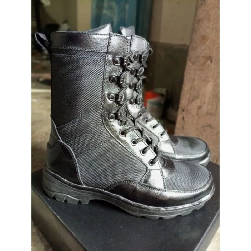 sepatu pdl weba jatah TNI polri