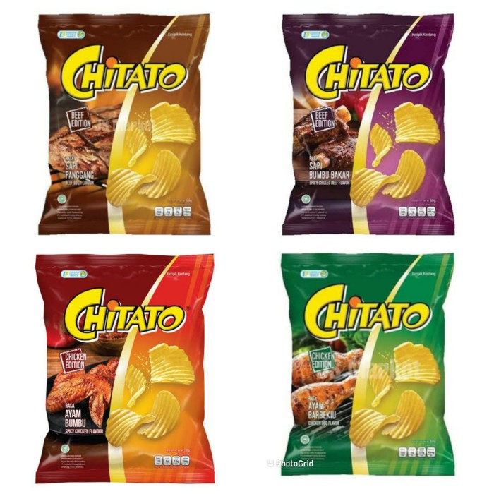 

CHITATO BBQ 120GR SAPI PANGGANG , LITE RUMPUT LAUT / BBQ 120 GRAM