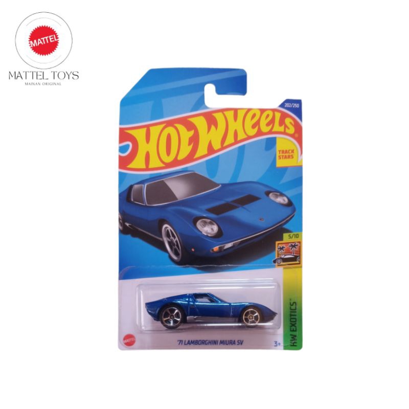 Hot wheels 71 Lamborghini Miura SV