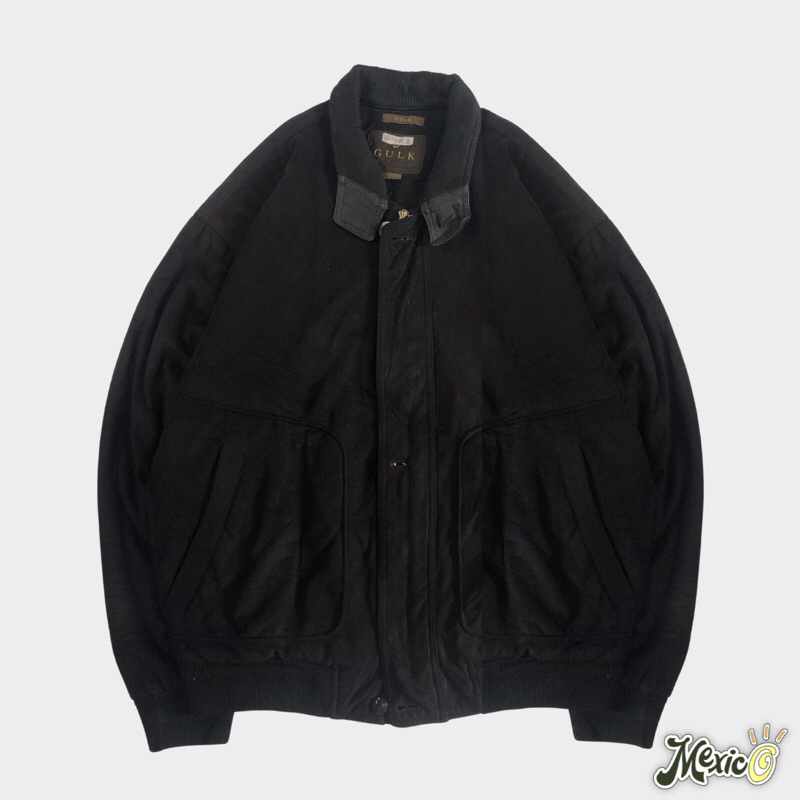 Gulk Homme Wool Harrington Jacket