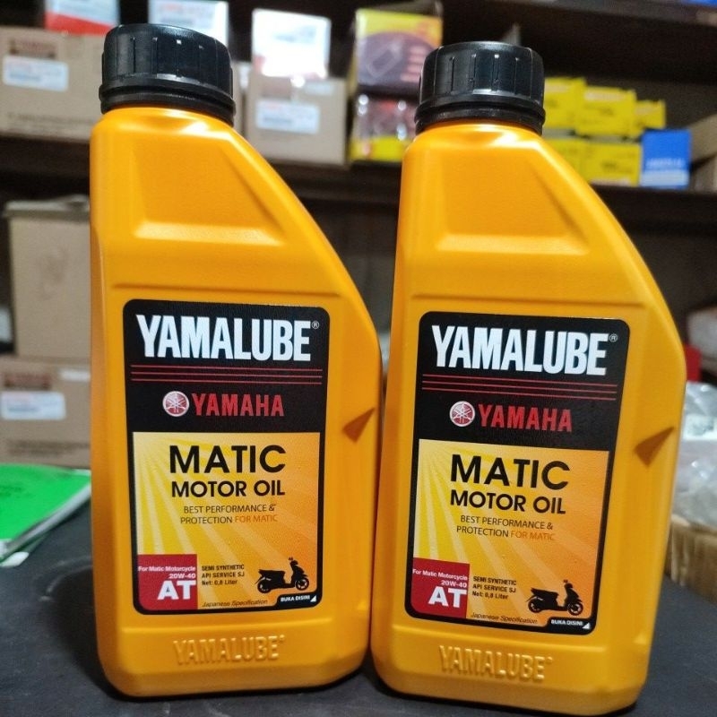 Oli Mesin Motor Yamalube Matic 20W-40 4T 0.8L Yamaha Mio, Soul GT, Xeon