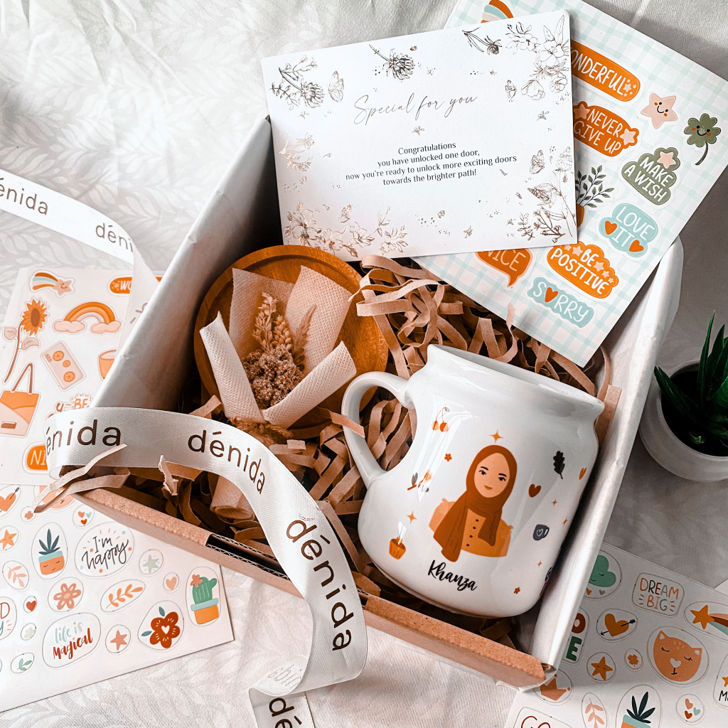 

Denida - Kado Custom Mug | Hampers Cewek | Kado Cowok | Kado Sahabat | Hadiah Pacar