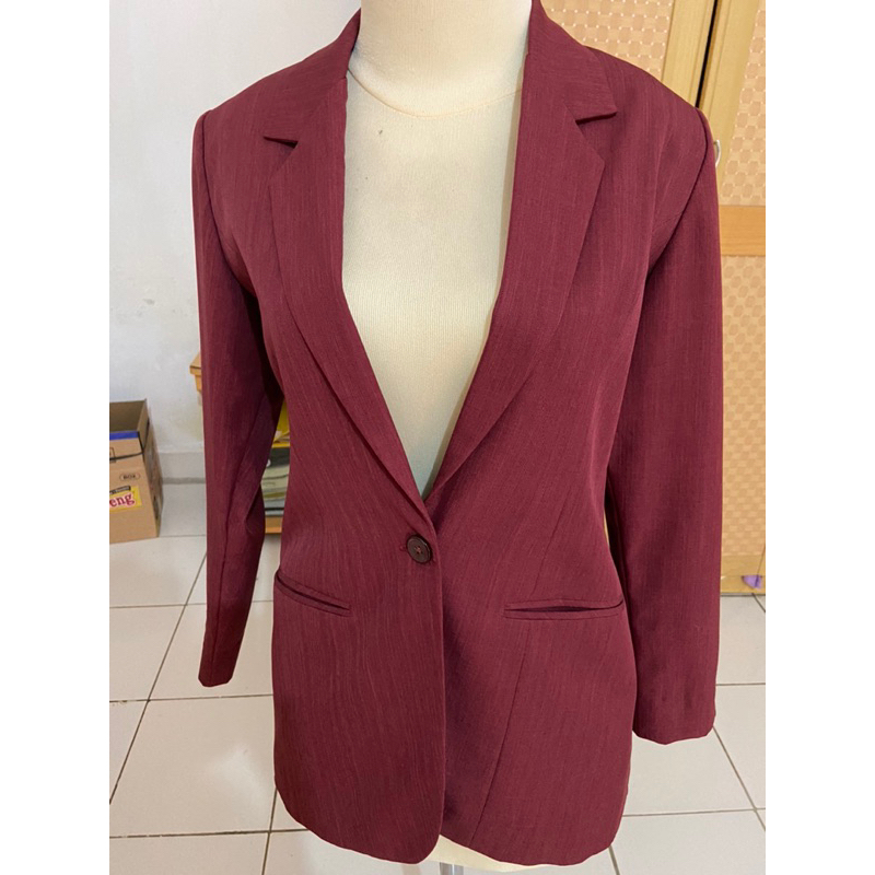 Blazer Merah Preloved