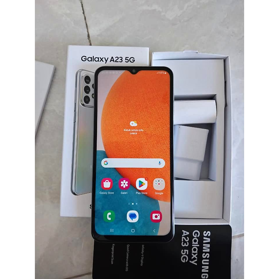 Samsung Galaxy A23 5G 6GB/128GB 8GB/128GB SECOND FULLSET ORIGINAL ISTIMEWA