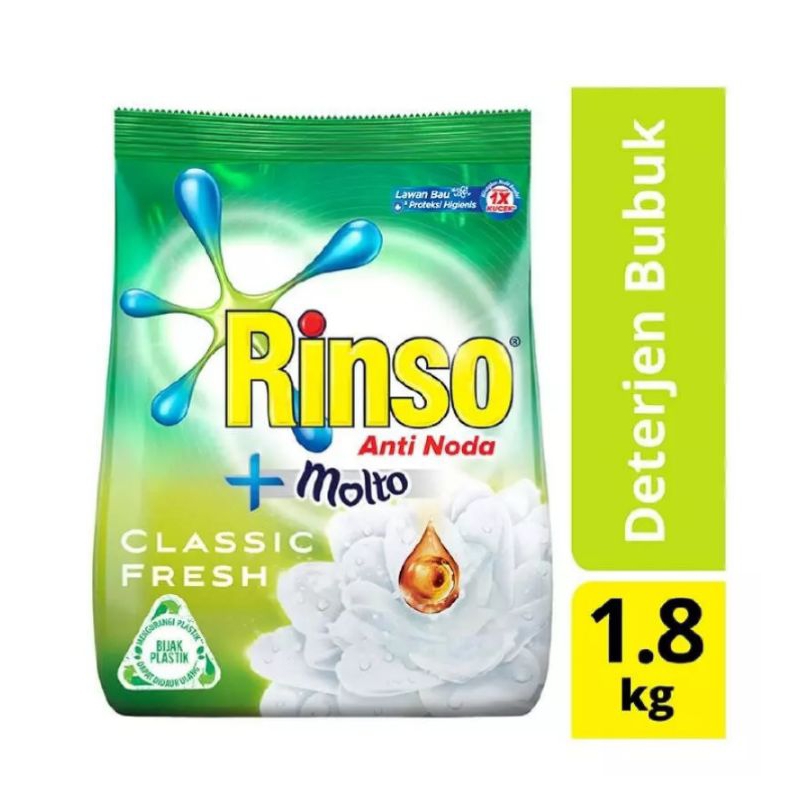 Rinso detergent bubuk 1,8kg
