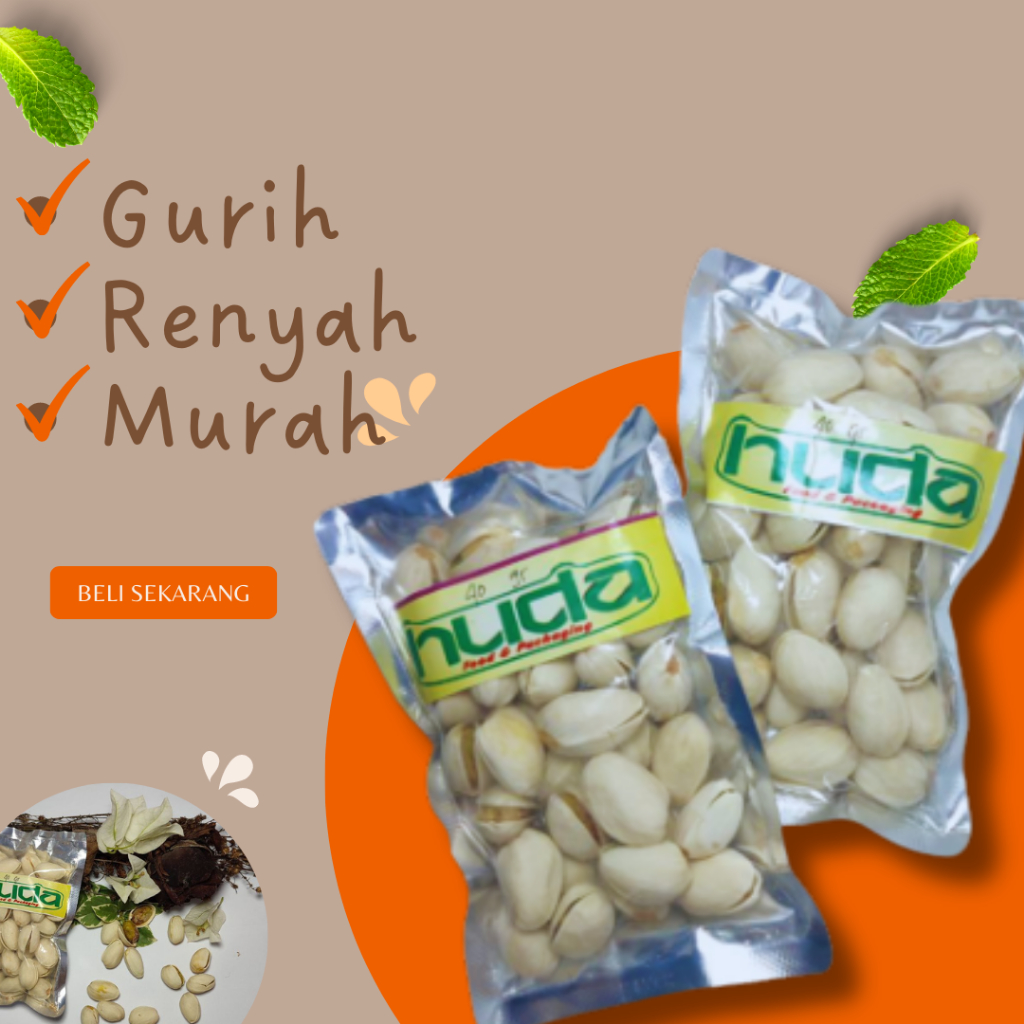 

[HUDA] Kacang Pistachio/Kacang Ketawa Oleh-oleh Haji Umroh