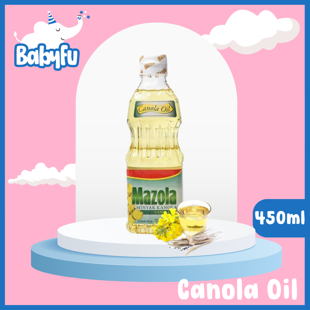 

Mazola Canola Oil Minyak Kanola 450ml BB Booster Mpasi Baby