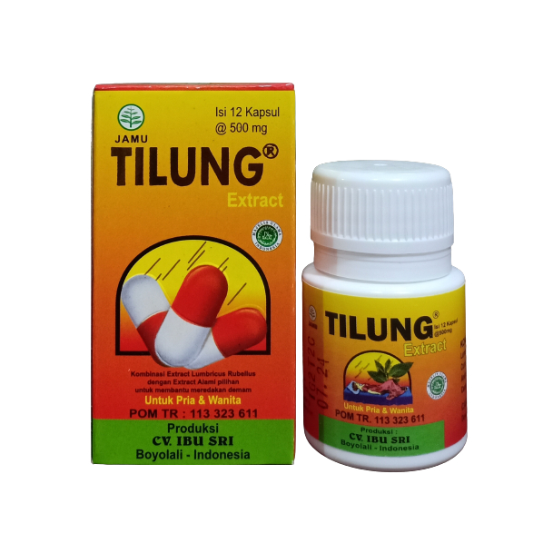 TILUNG Kapsul Cacing (12 Kapsul)