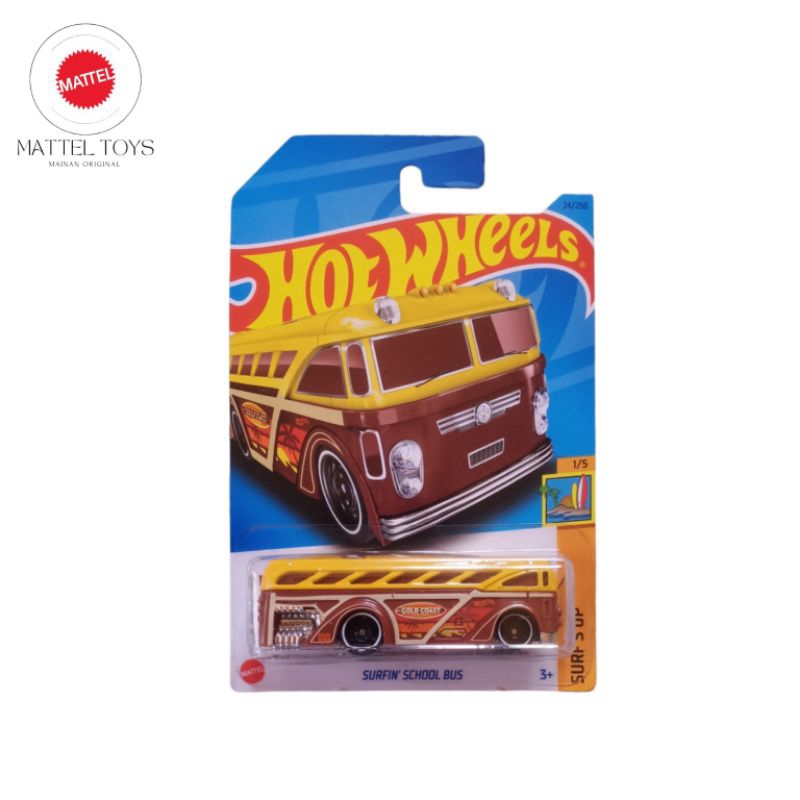 Hot wheels Surfin School Bus