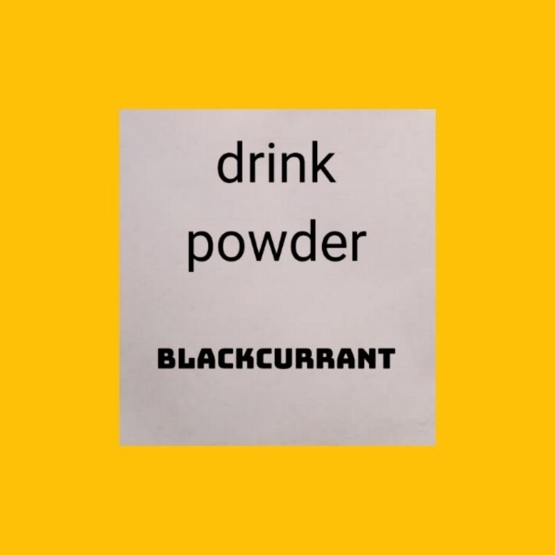

powder drink BBlacurant