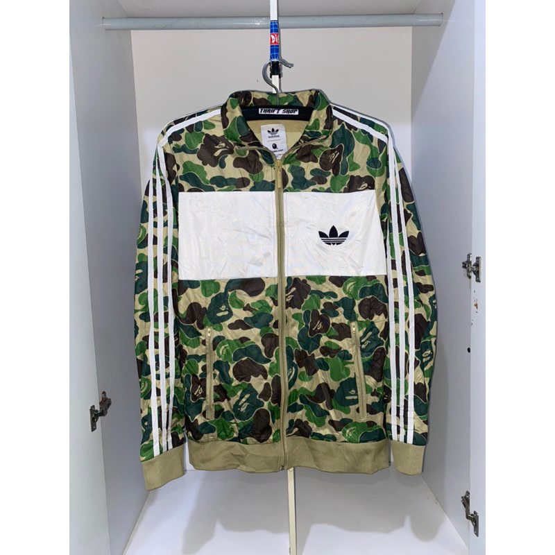 Tracktop firebird adidas x bape