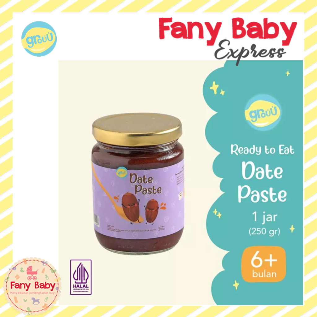 

GROUU DATE PASTE - PASTA KURMA 250GR