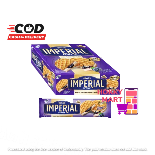 

(HOKKY) Imperial Creme OT Tango 28gr Biskuit Susu Blueberry Raspberry Biskuit Sandwich