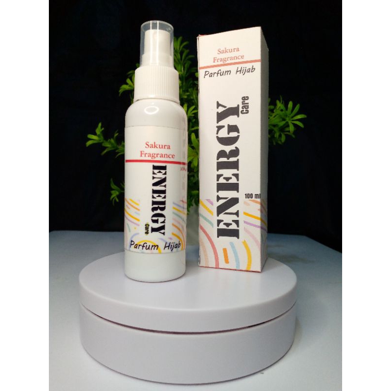 ENERGY Care Parfum Hijab 100 ml / Parfum Hijab 60 ml / Pewangi Hijab / Parfum Hijab Sakura Fragrance