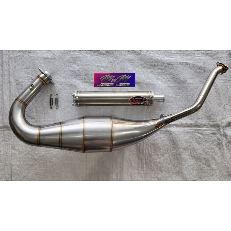 Knalpot LMN Stainless Ninja 150R SS Kidal Original Thailand