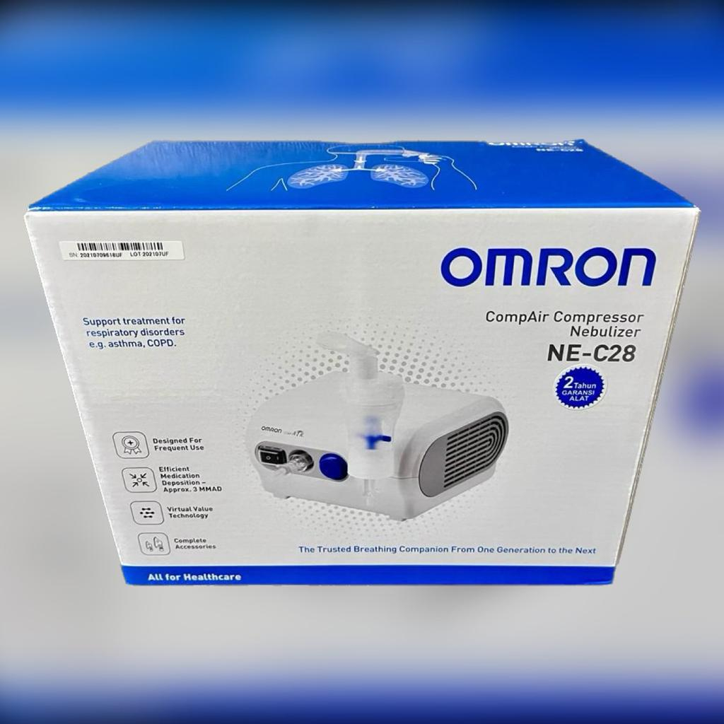 NEBULIZER OMRON  NE-C28 (ALAT UAP/INHALASI) / OMRON COMP AIR COMPRESSOR NEBULIZER NE-C28 / ALAT UAP 