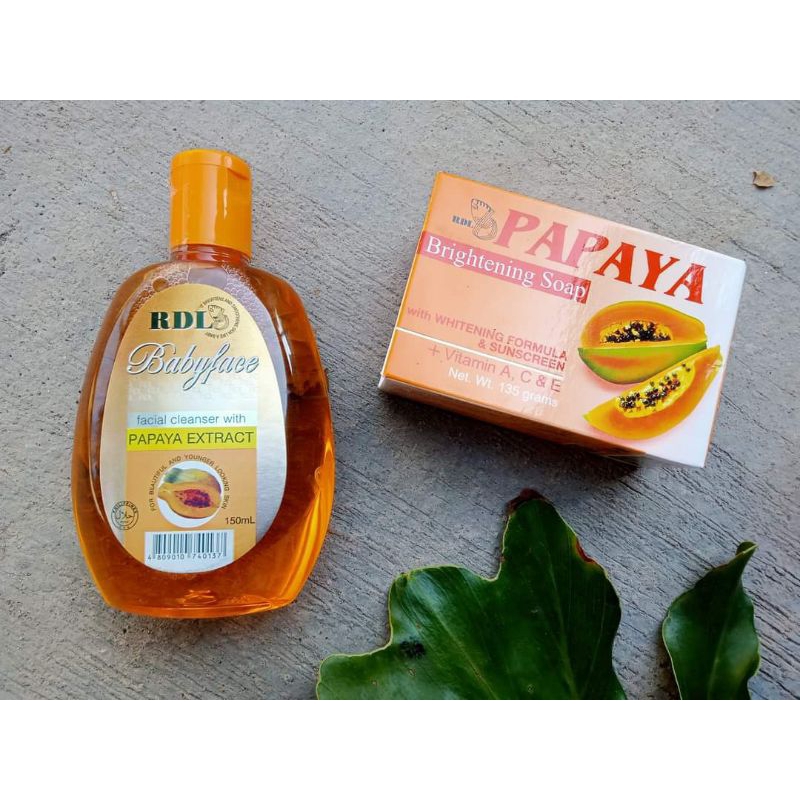 Ssabun Papaya / Sabun RDL / Papaya RDL / Toner Babyface / Toner RDL