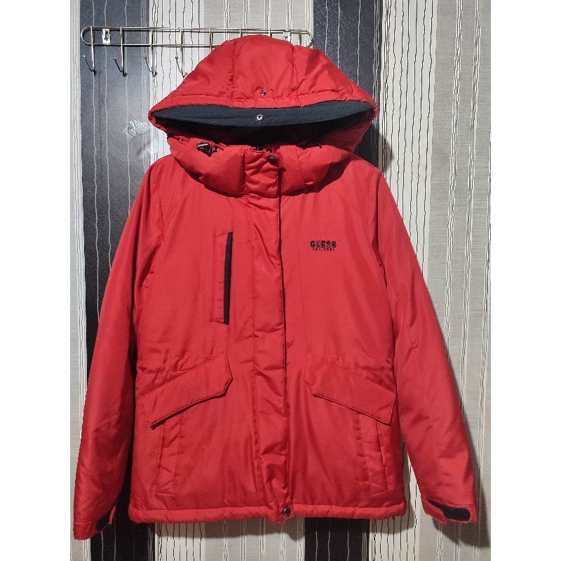 jaket bulang mountaint parka guess