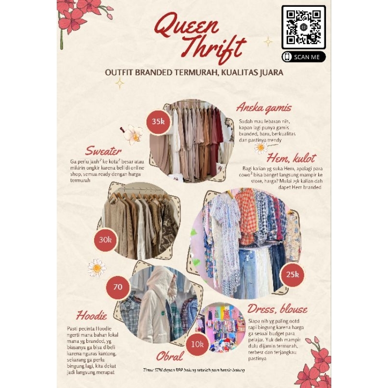 PAKET USAHA TAS, SANDAL, SEPATU, BAJU, GAMIS, CELANA MURCE + ADMIN