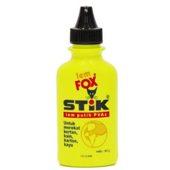 

Gramedia Batam - Lem Fox Stik PVAc Botol 60 Gram