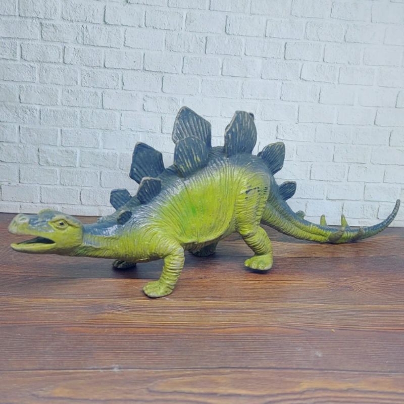 Mainan Figure Hewan Karet Stegosaurus gede mainan edukasi hewan