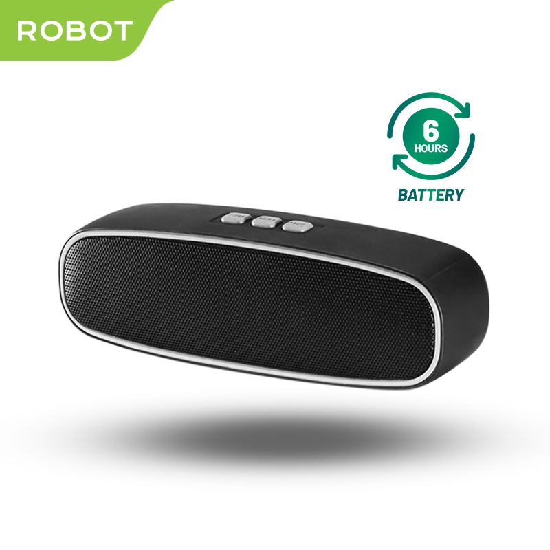 ROBOT Speaker Wireless Speaker Bluetooth Mini Super Bass RB210 Hi-Fi Portable Audio Speaker Kecil Bl