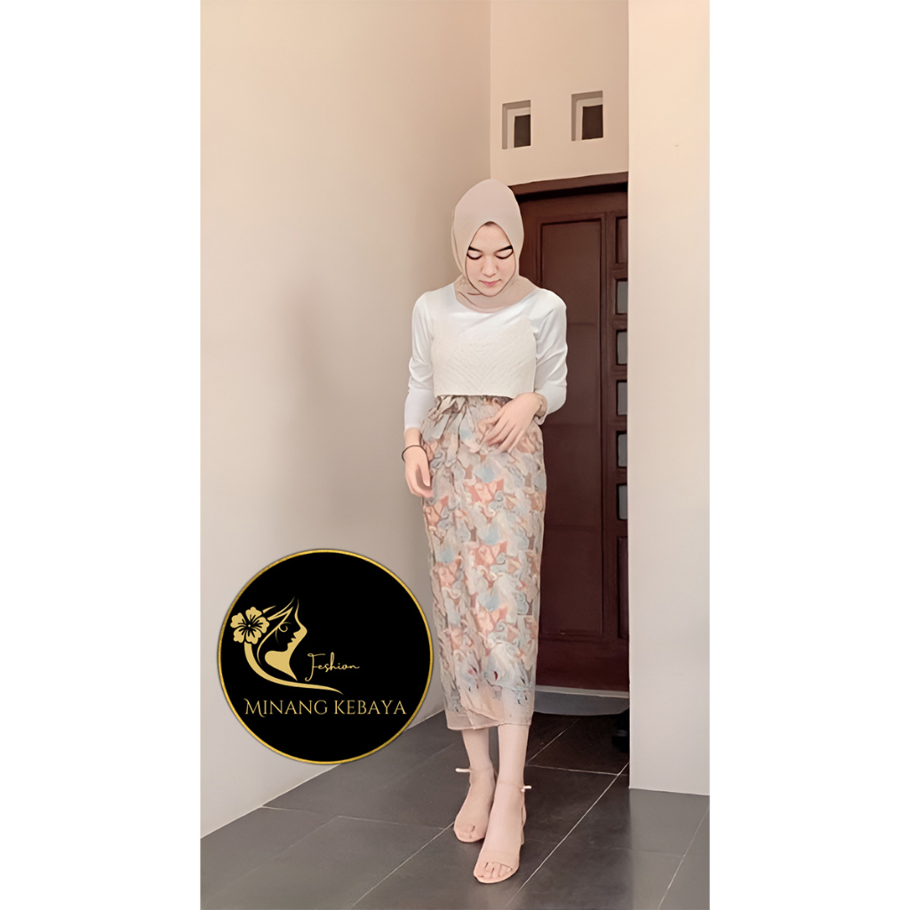 ROK LILIT BATIK / ROK LILIT / BAWAHAN KEBAYA / ROK KEBAYA / ROK WISUDA / MELATI SILVER MODERN