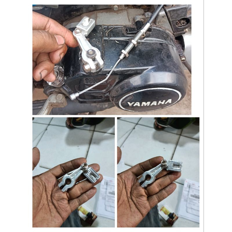 DUDUKAN KOPLING CNC PNP JUPITER Z VEGA MX KING R25/SETUT KOPLING CNC PNP YAMAHA