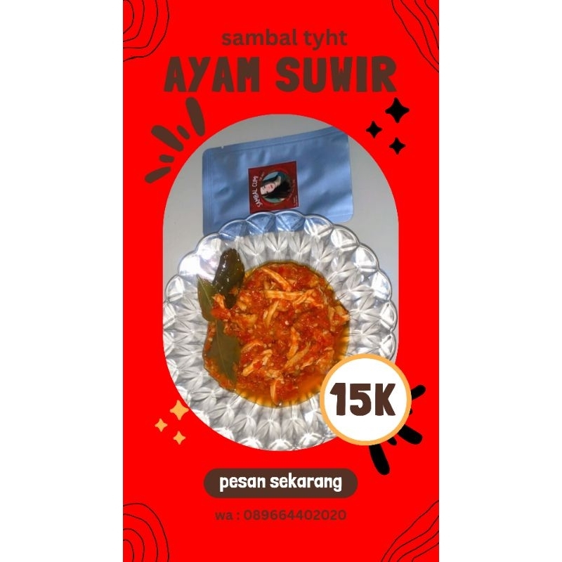 

sambal ayam suwir tyht