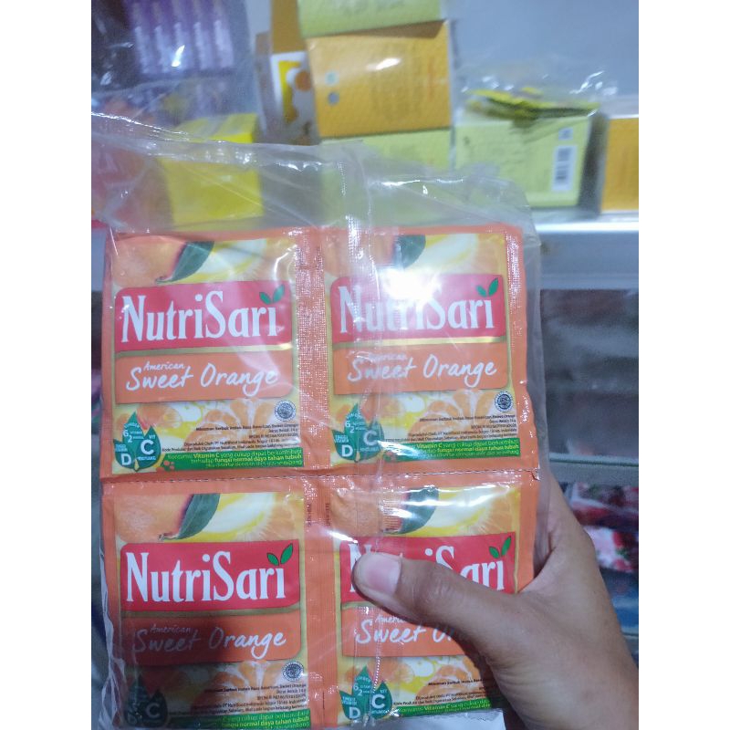 

Nutrisari jeruk 12 sachet